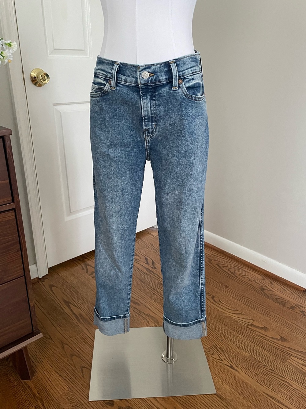 Levi Strauss Signature Vintage Mid Rise Boyfriend Jeans